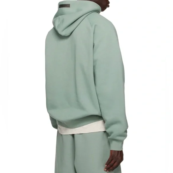 ESSENTIALS
Blue Raglan Hoodie - Picture 3 of 3